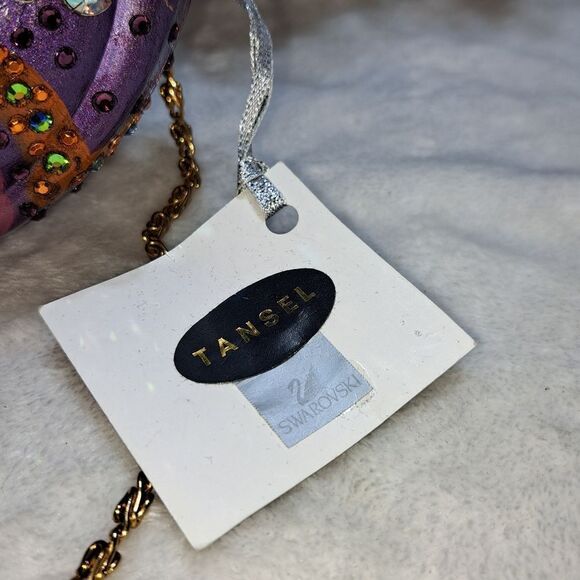 NWT Swarovski Crystal Blingy Clam Shell Bag - Picture 12 of 17